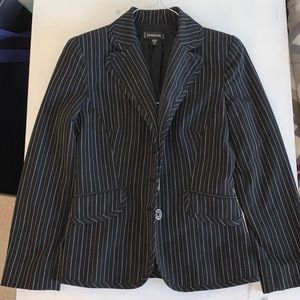 Pinstripe Blazer